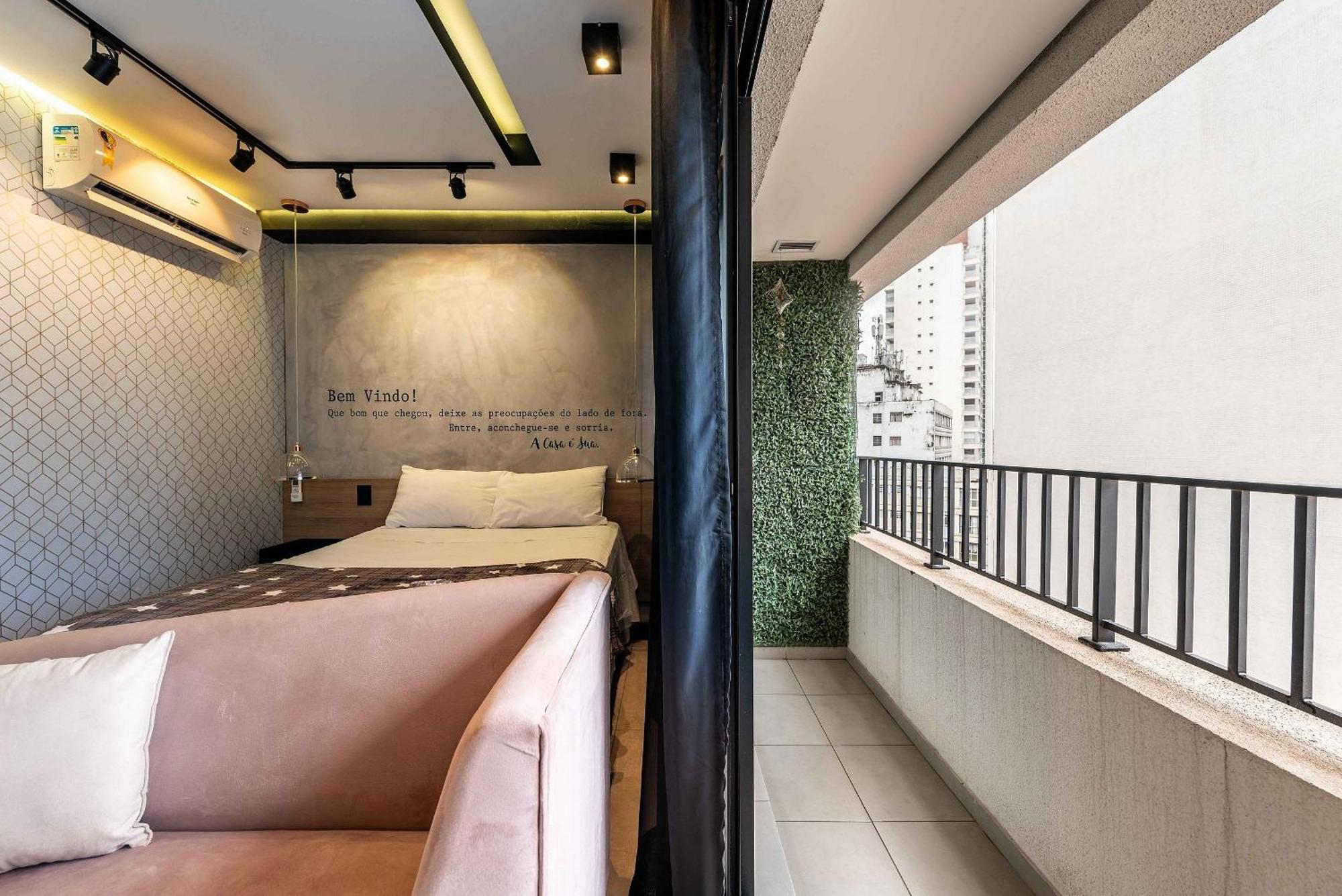 Ms906 Studio Aconchegante Na Bela Vista Com Vaga São Paulo Exterior foto